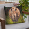 Rhino I Throw Pillow By David Stribbling