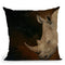 Rhino Throw Pillow By David Stribbling