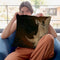 Rhino Throw Pillow By David Stribbling