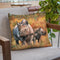 Rhinos Throw Pillow By David Stribbling