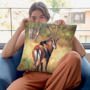 Sable Throw Pillow By David Stribbling