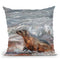 Sea Lion Throw Pillow By David Stribbling