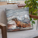 Sea Lion Throw Pillow By David Stribbling