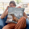 Sea Lion Throw Pillow By David Stribbling