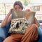 Snow Leopard V Throw Pillow By David Stribbling