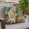 Snow Leopard Cub Throw Pillow By David Stribbling