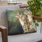 Snow Leopards Rock Throw Pillow By David Stribbling