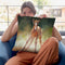 Sorrel Horse Throw Pillow By David Stribbling