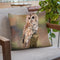 Tawny Owl Throw Pillow By David Stribbling