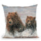 The Bears Are Coming Throw Pillow By David Stribbling