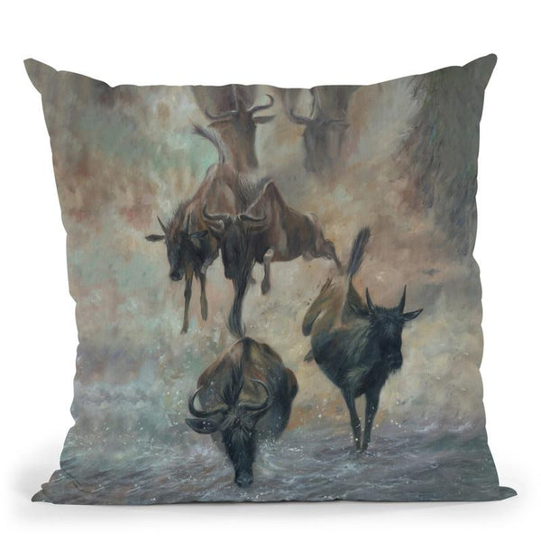 The Great Migration Throw Pillow By David Stribbling