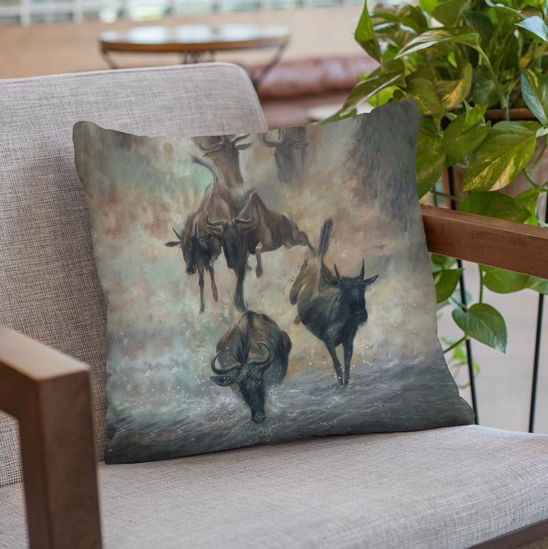 The Great Migration Throw Pillow By David Stribbling