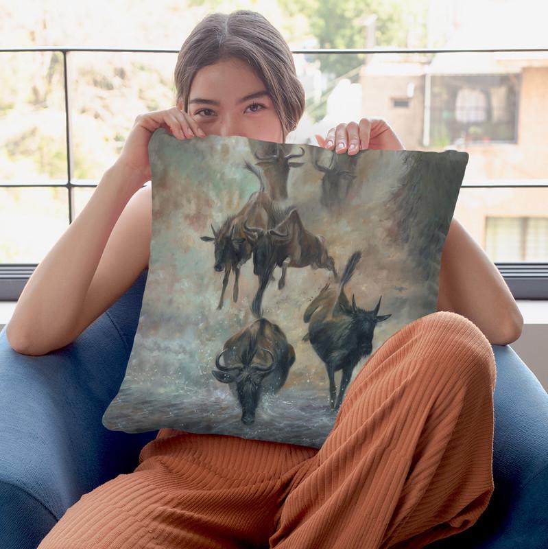 The Great Migration Throw Pillow By David Stribbling