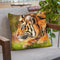 Tiger Study I Throw Pillow By David Stribbling
