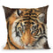 Tiger Xi Throw Pillow By David Stribbling