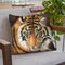 Tiger Xi Throw Pillow By David Stribbling