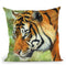 Tiger Vii Throw Pillow By David Stribbling