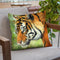 Tiger Vii Throw Pillow By David Stribbling