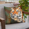 Tiger Vi Throw Pillow By David Stribbling