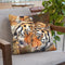Tiger Love Throw Pillow By David Stribbling