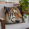 Tiger Portrait Throw Pillow By David Stribbling