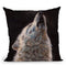 White Wolf Throw Pillow By David Stribbling