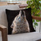 White Wolf Throw Pillow By David Stribbling