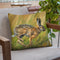 Wild Hare Running Throw Pillow By David Stribbling