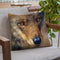 Wolf Portrait Throw Pillow By David Stribbling