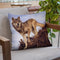 Wolf Tree Root Throw Pillow By David Stribbling