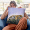 Young Tiger Rock Throw Pillow By David Stribbling