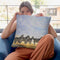 Zebras Ngorongoro Crater Throw Pillow By David Stribbling