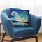 Evenings Light Pond Throw Pillow By Dena Tollefson