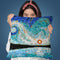 Evenings Light Pond Throw Pillow By Dena Tollefson