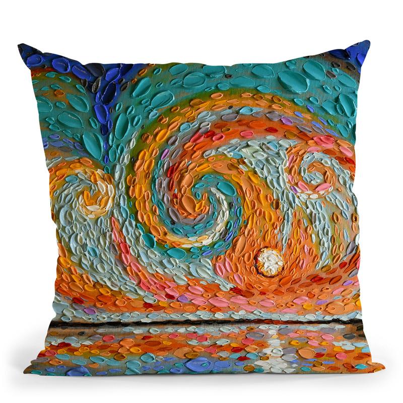 Bathsheba'S Sky Throw Pillow By Dena Tollefson