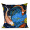 Koi Pond Throw Pillow By Dena Tollefson