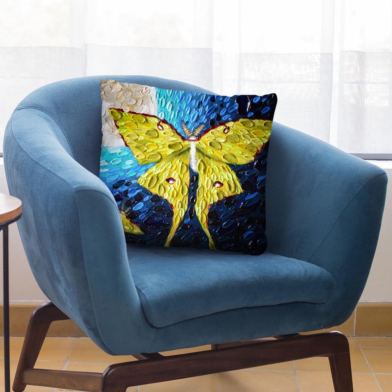 Luna Love Throw Pillow By Dena Tollefson