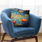 Prismacolor Pond Of Joy Throw Pillow By Dena Tollefson