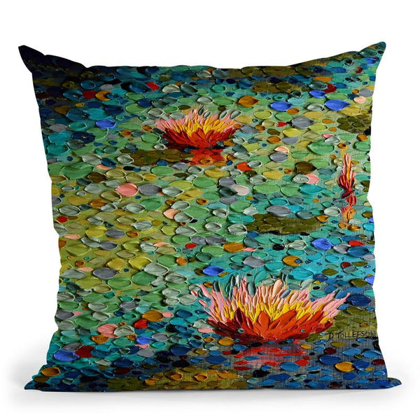 Summertime Glory Throw Pillow By Dena Tollefson