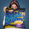 Symphony In Blue Throw Pillow By Dena Tollefson