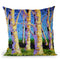 The Lyrical Garden Throw Pillow By Dena Tollefson