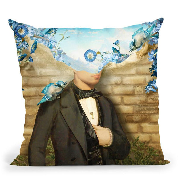 A Wandering Mind Throw Pillow By Diogo Verissimo
