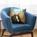 A Wandering Mind Throw Pillow By Diogo Verissimo