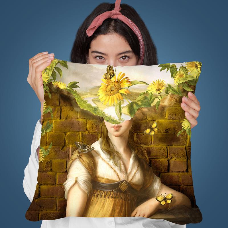 A Wandering Mind I Throw Pillow By Diogo Verissimo