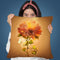Autumn Flower Throw Pillow By Diogo Verissimo