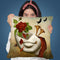 Broken Throw Pillow By Diogo Verissimo