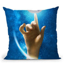 Cosmic Balance Throw Pillow By Diogo Verissimo