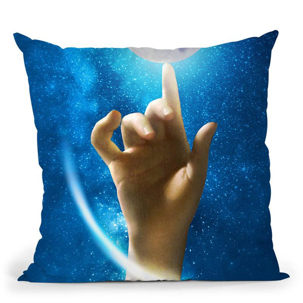 Cosmic Balance Throw Pillow By Diogo Verissimo