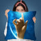 Cosmic Balance Throw Pillow By Diogo Verissimo