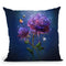 Cosmic Flower Throw Pillow By Diogo Verissimo